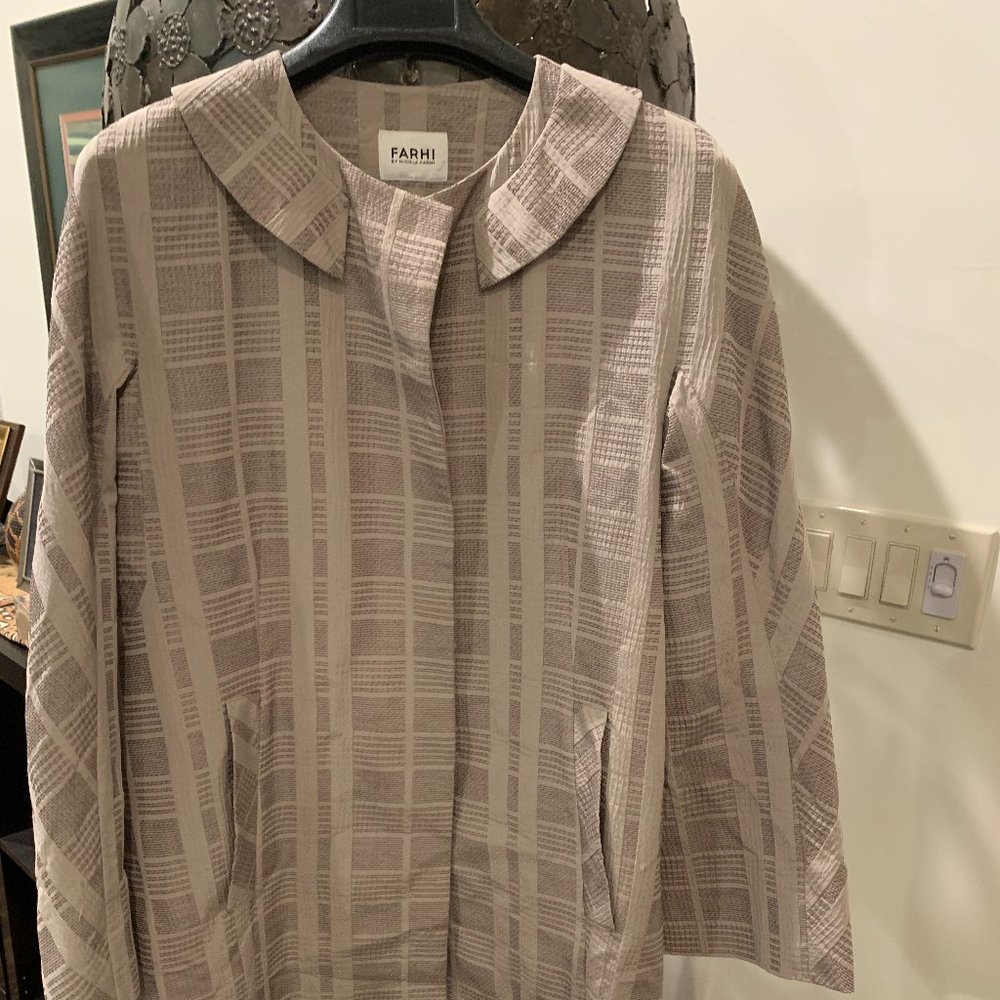 Farhi Women's Dress Jacket by Nicole Farhi, Size 6 Mixed Blend